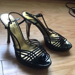 Black high heels/sandals